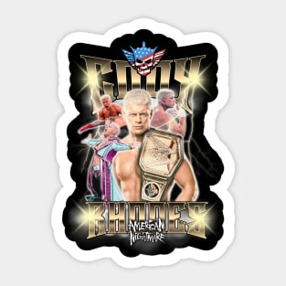 Cody Rhodes Champion Sticker